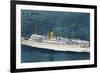 View of Nassau Cruises Liner SS Florida-Lantern Press-Framed Premium Giclee Print