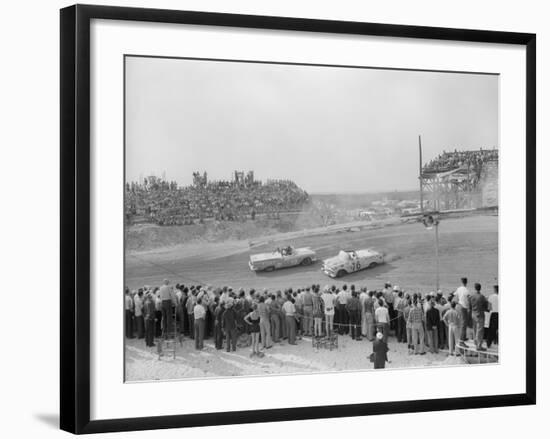 View of National Association of Stock Car Racing-null-Framed Photographic Print