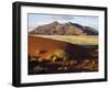 View of Naukluft Mountains from Elim Dune Near Sesriem in Namib-Naukluft National Park, Namibia-Julian Love-Framed Photographic Print