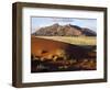 View of Naukluft Mountains from Elim Dune Near Sesriem in Namib-Naukluft National Park, Namibia-Julian Love-Framed Photographic Print