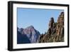 View of Navajo sandstone formations from Angel's Landing Trail in Zion National Park, Utah, United -Michael Nolan-Framed Photographic Print