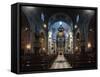 View of Nave of Basilica-Sanctuary of St Aloysius Gonzaga-null-Framed Stretched Canvas