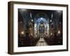 View of Nave of Basilica-Sanctuary of St Aloysius Gonzaga-null-Framed Giclee Print