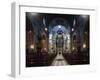 View of Nave of Basilica-Sanctuary of St Aloysius Gonzaga-null-Framed Giclee Print