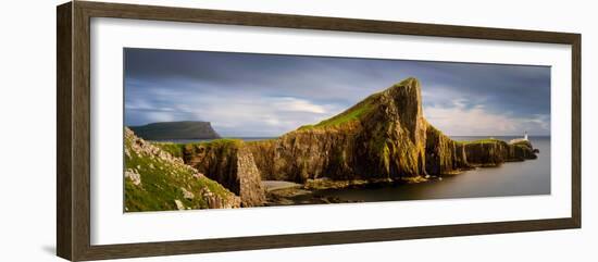 View of Neist Point Peninsula, Isle of Skye, Scotland-null-Framed Photographic Print