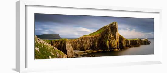 View of Neist Point Peninsula, Isle of Skye, Scotland-null-Framed Photographic Print