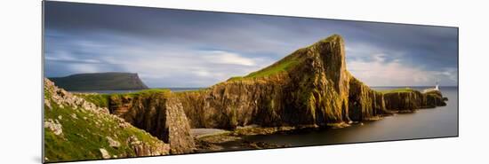 View of Neist Point Peninsula, Isle of Skye, Scotland-null-Mounted Photographic Print