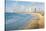 View of Neve Tzedek district skyline and Mediterranean in the evening, Tel Aviv, Israel, Middle Eas-Alexandre Rotenberg-Stretched Canvas