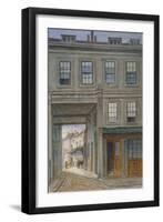 View of New Inn, Old Bailey, City of London, 1868-JT Wilson-Framed Giclee Print