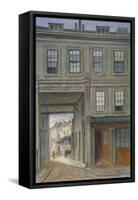 View of New Inn, Old Bailey, City of London, 1868-JT Wilson-Framed Stretched Canvas