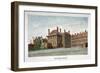 View of New Inn on Wych Street,Westminster, London, C1800-Valentine Davis-Framed Premium Giclee Print