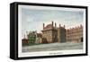 View of New Inn on Wych Street,Westminster, London, C1800-Valentine Davis-Framed Stretched Canvas