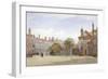 View of New Inn, Wych Street, Westminster, London, 1882-John Crowther-Framed Giclee Print