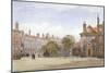 View of New Inn, Wych Street, Westminster, London, 1882-John Crowther-Mounted Giclee Print