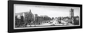 View of New Palace Yard and Westminster Hall, London, 1647-Wenceslaus Hollar-Framed Giclee Print