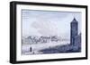 View of New Town, 1830-Vincenc Morstadt-Framed Giclee Print