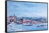 View of New Town, Prague, after 1820-J. Rattay-Framed Stretched Canvas