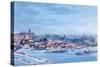 View of New Town, Prague, after 1820-J. Rattay-Stretched Canvas