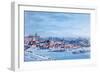 View of New Town, Prague, after 1820-J. Rattay-Framed Giclee Print
