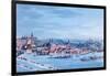 View of New Town, Prague, after 1820-J. Rattay-Framed Giclee Print