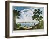 View of New York, 1801-null-Framed Giclee Print