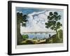 View of New York, 1801-null-Framed Giclee Print