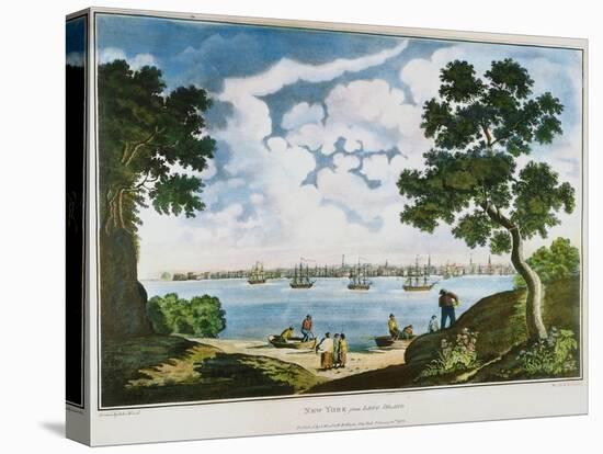 View of New York, 1801-null-Stretched Canvas