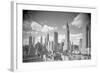 View of New York City Architecture-Philip Gendreau-Framed Photographic Print