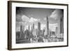 View of New York City Architecture-Philip Gendreau-Framed Photographic Print
