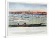 View of New York from Brooklyn Heights in 1848 from 'Old New York-null-Framed Giclee Print