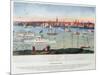 View of New York from Brooklyn Heights in 1848 from 'Old New York-null-Mounted Giclee Print