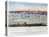 View of New York from Brooklyn Heights in 1848 from 'Old New York-null-Stretched Canvas