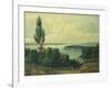 View of New York from New Jersey-John Bachman-Framed Giclee Print