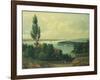 View of New York from New Jersey-John Bachman-Framed Giclee Print