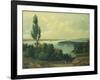 View of New York from New Jersey-John Bachman-Framed Giclee Print