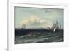 View of New York Harbor-Thomas Birch-Framed Giclee Print