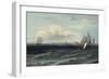 View of New York Harbor-Thomas Birch-Framed Giclee Print