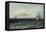 View of New York Harbor-Thomas Birch-Framed Stretched Canvas