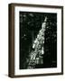 View of New York Illuminated at Night, Traffic Stretches for Miles as Cars Pour into the City-null-Framed Photographic Print