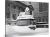 View of New York Public Library-null-Stretched Canvas