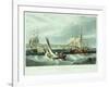 View of New York Quarantine, Staten Island, 1833-John Bachman-Framed Giclee Print