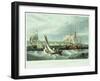 View of New York Quarantine, Staten Island, 1833-John Bachman-Framed Giclee Print