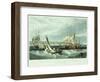 View of New York Quarantine, Staten Island, 1833-John Bachman-Framed Giclee Print