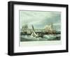 View of New York Quarantine, Staten Island, 1833-John Bachman-Framed Giclee Print