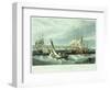 View of New York Quarantine, Staten Island, 1833-John Bachman-Framed Giclee Print