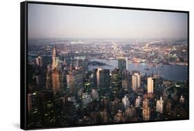 View of New York-null-Framed Stretched Canvas