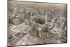 View of Newgate Street, City of London, Showing Air Raid Damage, C1944-null-Mounted Photographic Print