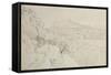 View of Nice, 1848-Edward Lear-Framed Stretched Canvas