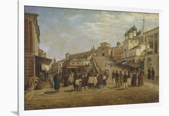 View of Nizhny Novgorod, 1867-Pyotr Petrovich Vereshchagin-Framed Giclee Print