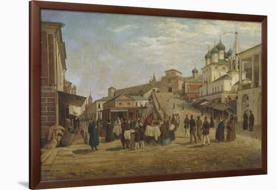 View of Nizhny Novgorod, 1867-Pyotr Petrovich Vereshchagin-Framed Giclee Print